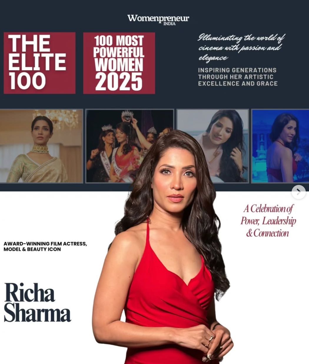 Richa Sharma: A Vision of Grace, Talent, and Versatility