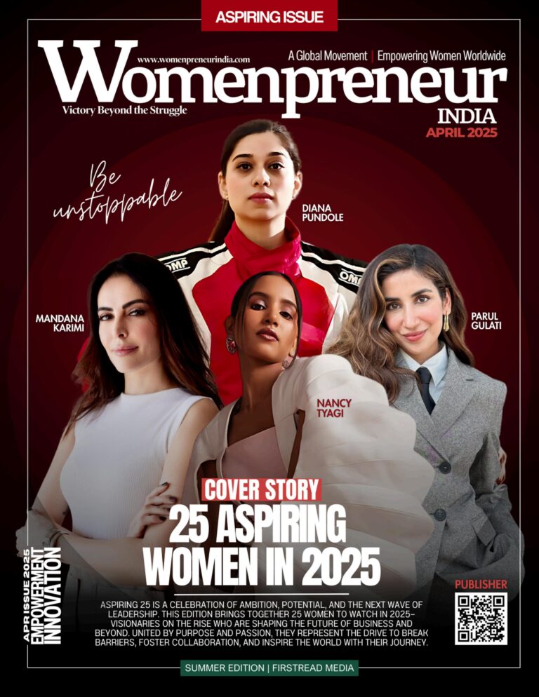 Womenpreneur India - Aspiring Issue April 2025
